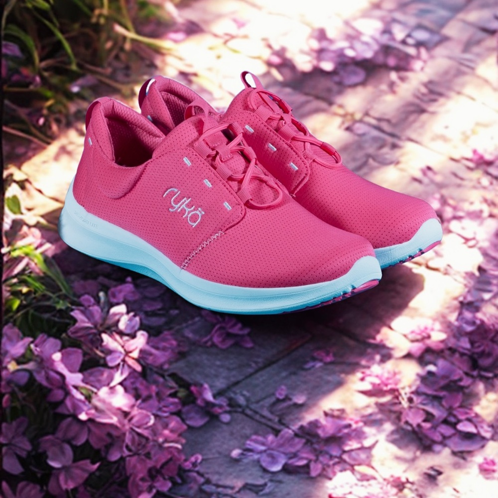 Ryka Women's Bright Pink Athletic Sneakers